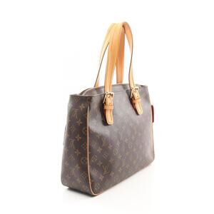 Louis Vuitton Multiplicite handbag canvas leather Monogram brown